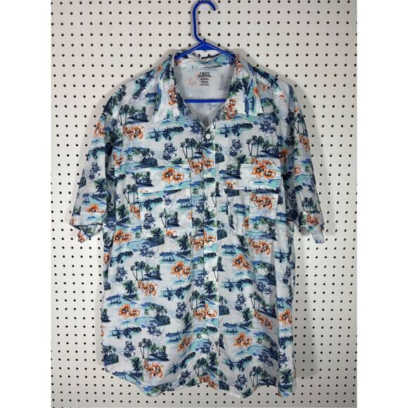 Izod Saltwater performance salt water button down shirt size 2XL - Picture 1 of 8